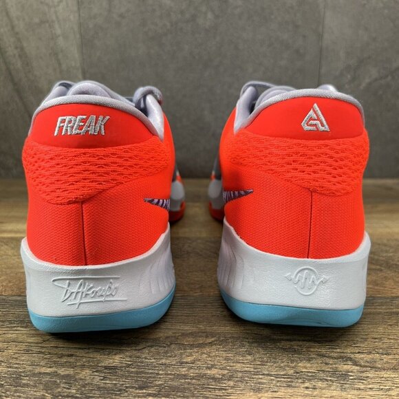 Nike Zoom Freak 4 Paris Size 14 Mens Multicolor Basketball Shoes - Picture 2 of 12